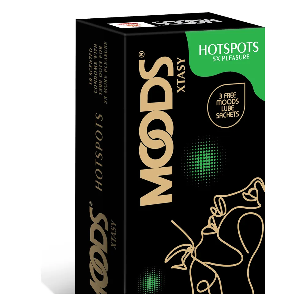 MOODS Hotspots 10s Condoms